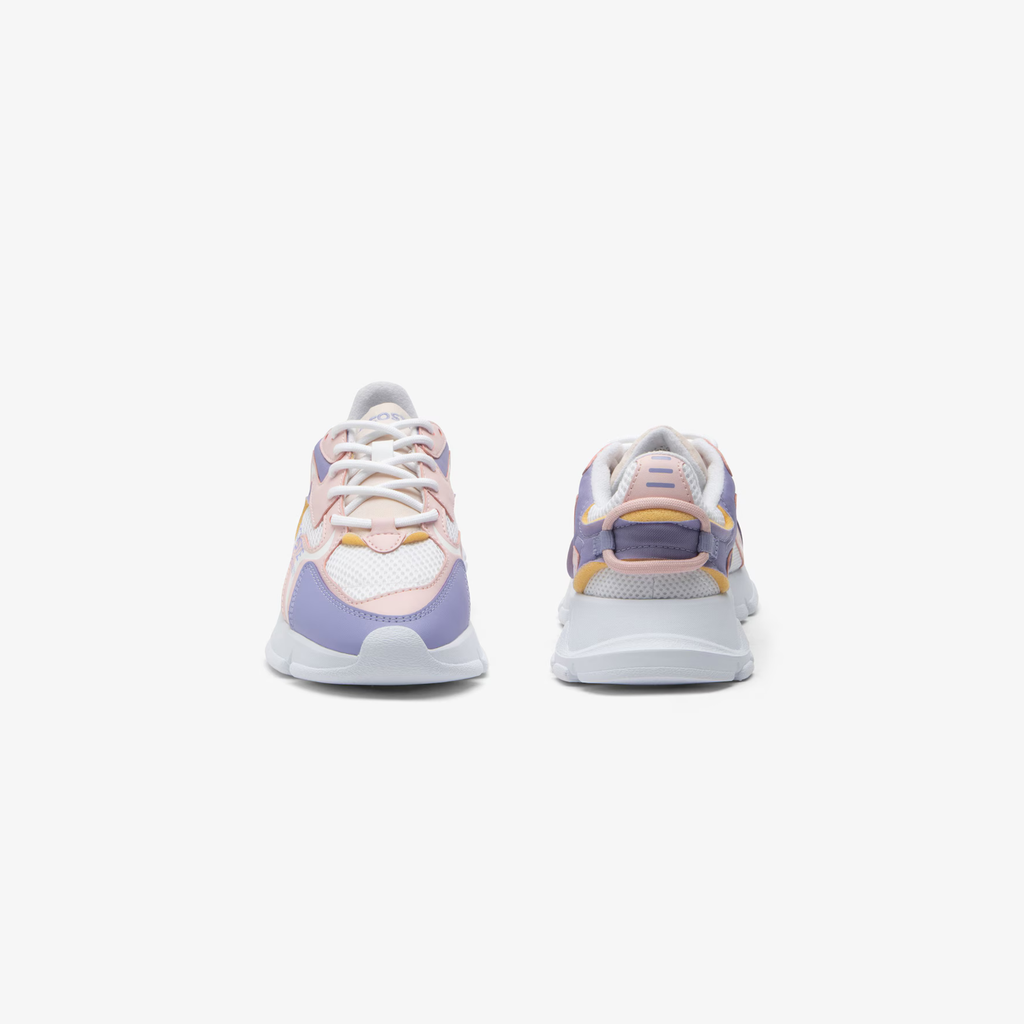 Tenis Lacoste L003 Neo Rosa Claro / Blanco Niño