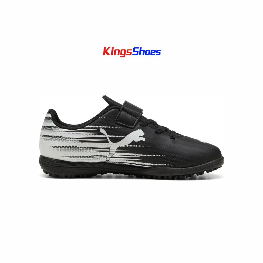 Tenis de Fútbol Puma ATTACANTO II TT V Negro / Blanco Niño