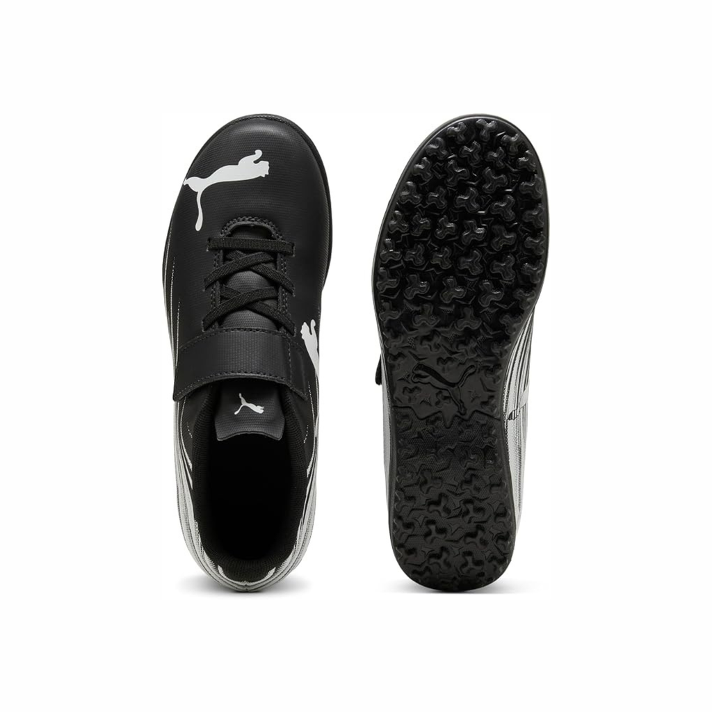 Tenis de Fútbol Puma ATTACANTO II TT V Negro / Blanco Niño