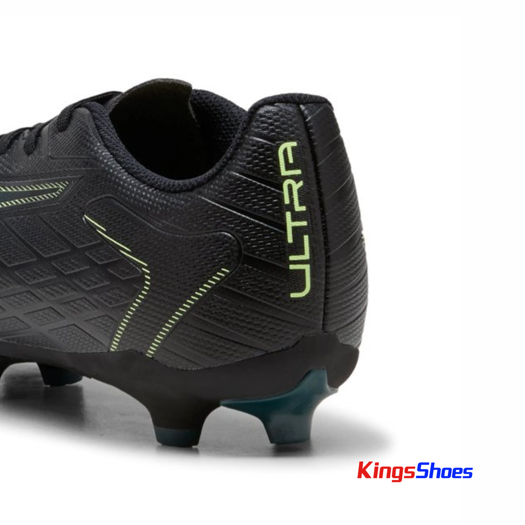 Tenis de Fútbol Puma ULTRA 6 PLAY FG/AG Negro / Verde Hombre