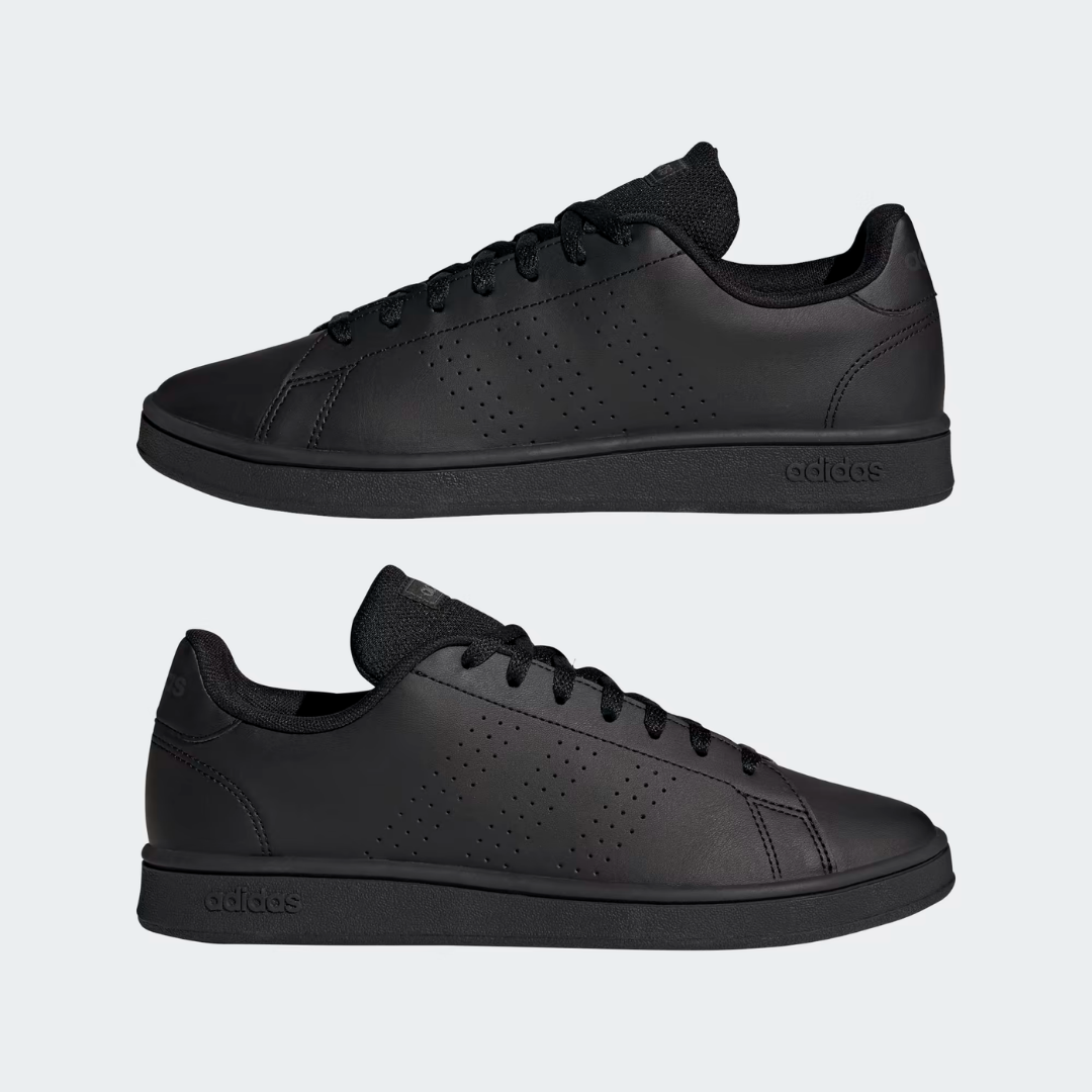 Tenis Adidas Advantage Base Court Lifestyle ⎮ Negro