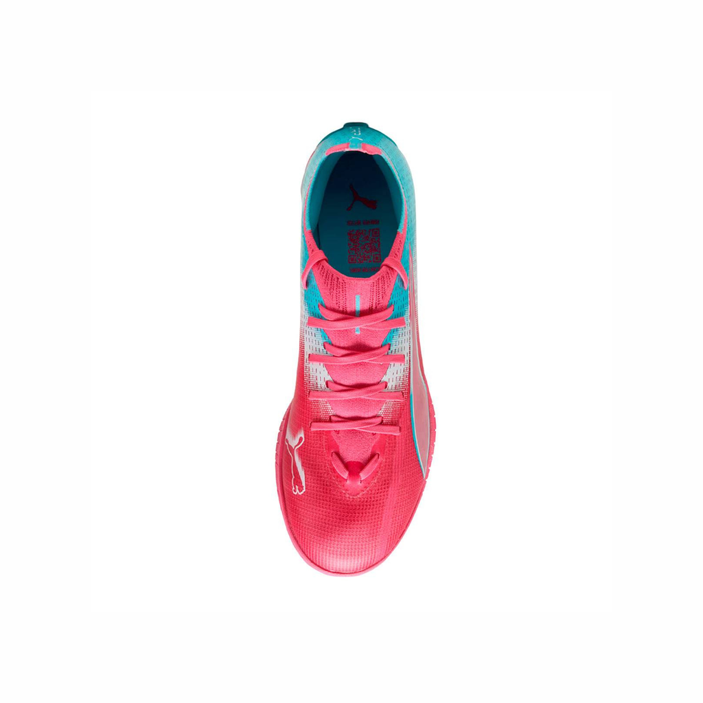 Tenis de Fútbol Puma ULTRA 6 MATCH RE-CHARGE TT Azul / Rosa Hombre