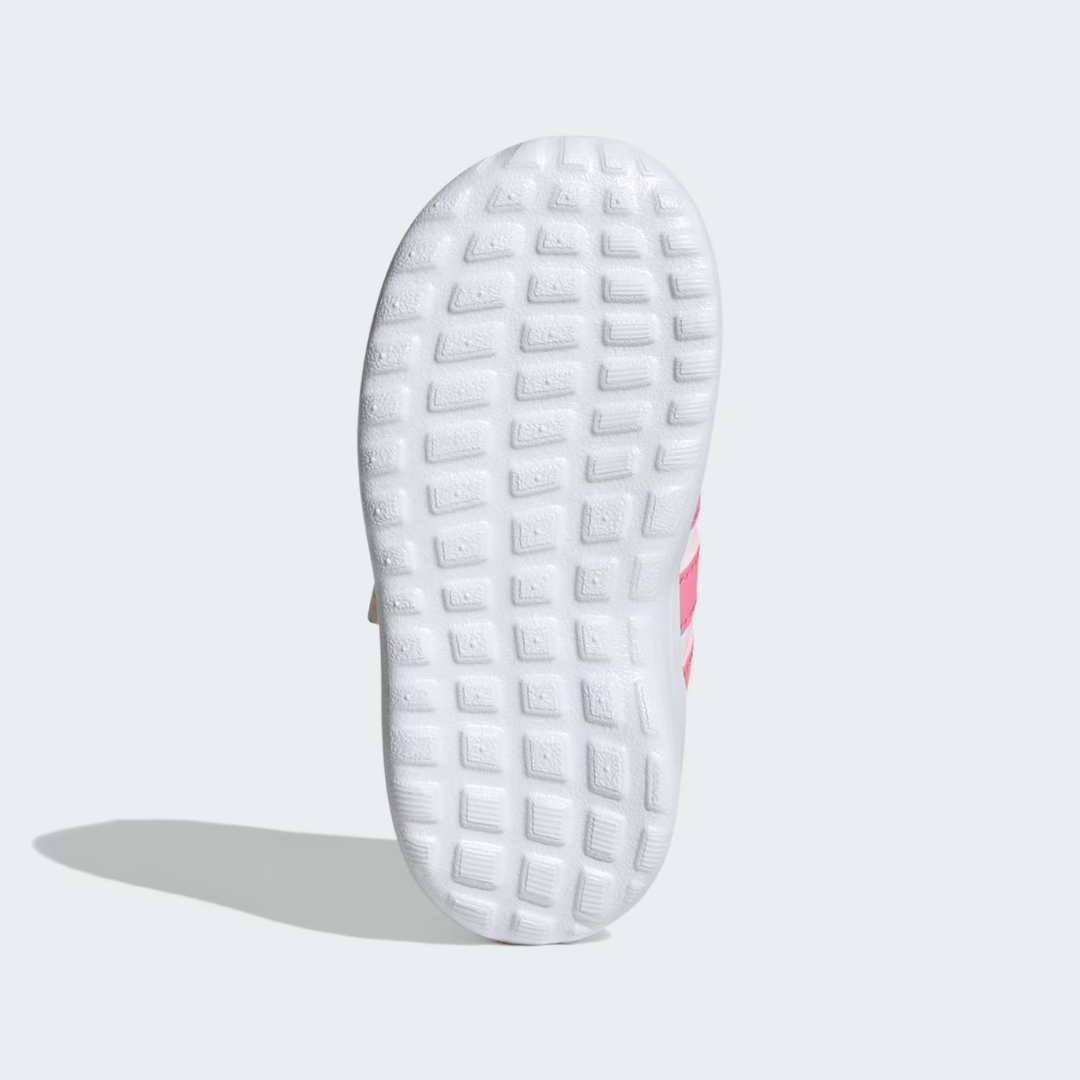 Tenis Adidas VL Move para Bebé ⎮ Blanco con rosa