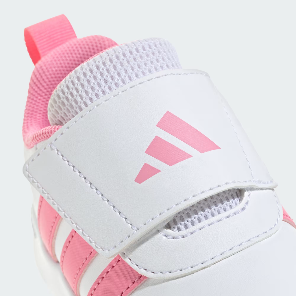 Tenis Adidas VL Move para Bebé ⎮ Blanco con rosa