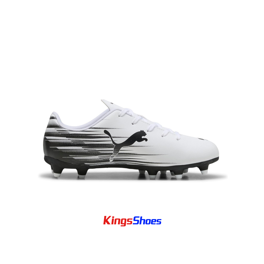 Tenis de Fútbol Puma ATTACANTO II FG/AG Blanco / Negro Niño