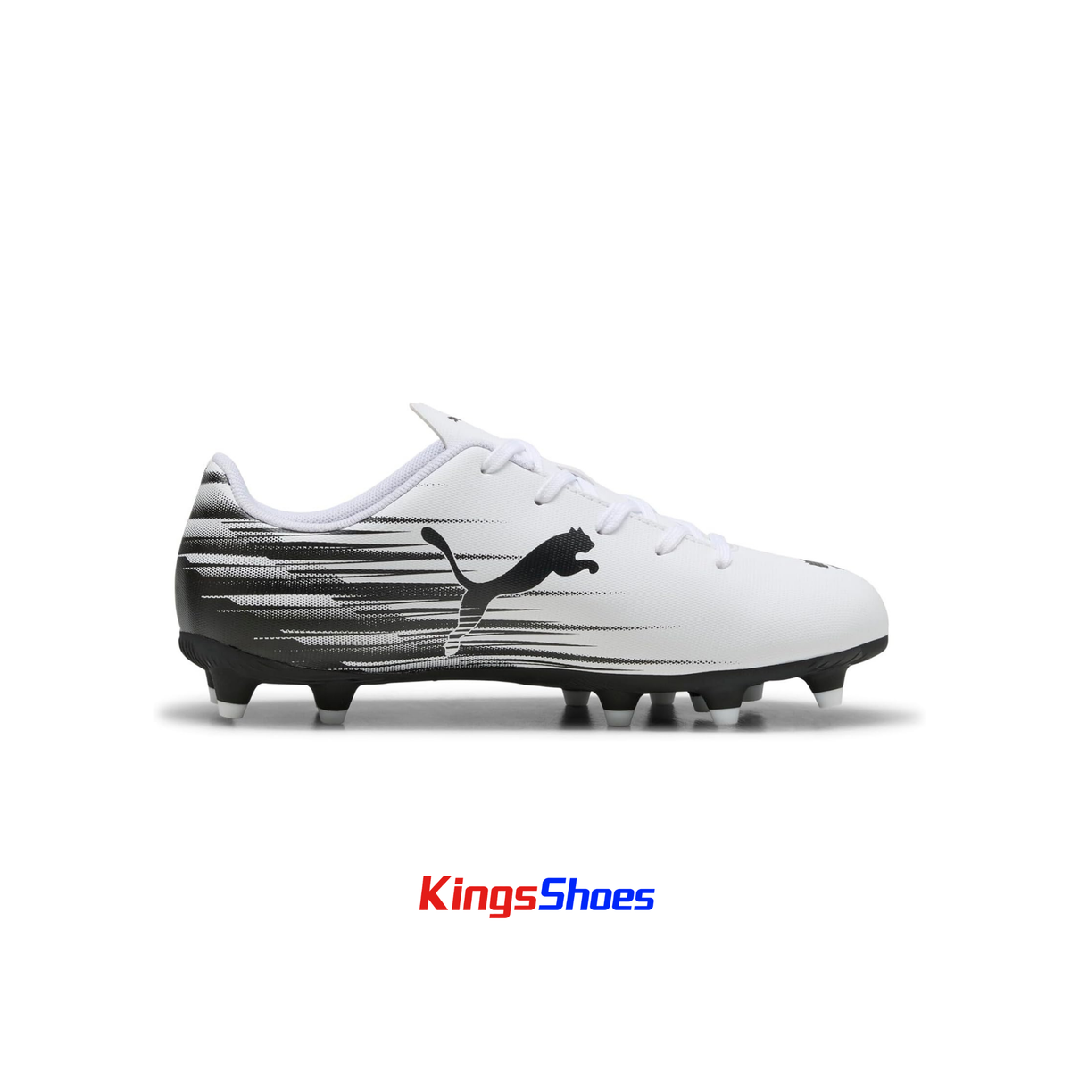 Tenis de Fútbol Puma ATTACANTO II FG/AG Blanco / Negro Niño
