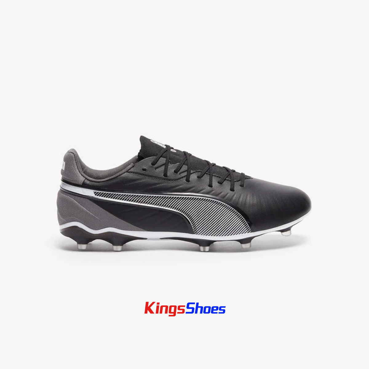 Tenis de Fútbol Puma KING MATCH FG/AG Negro