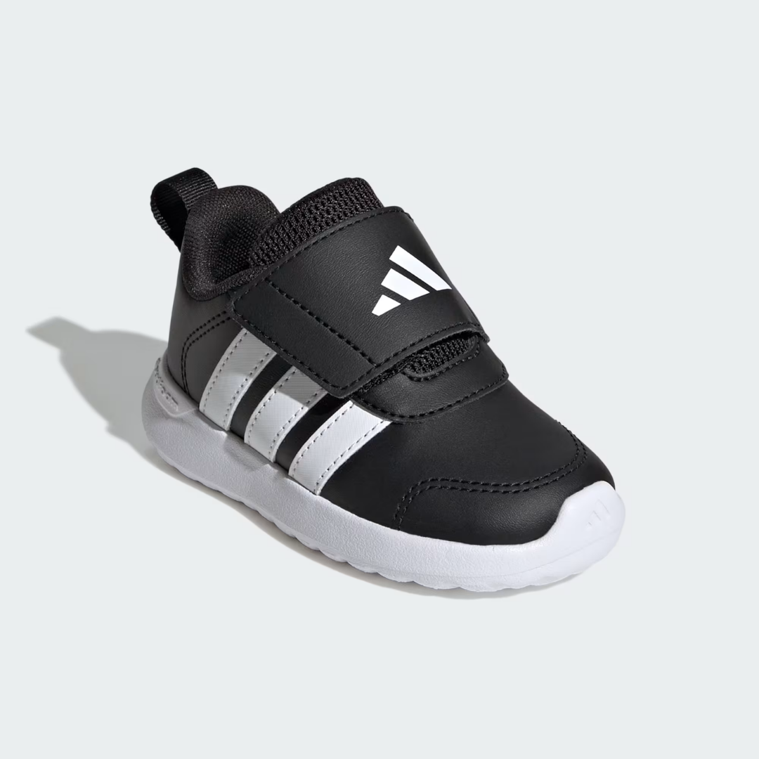Tenis Adidas VL Move para Bebé ⎮ Negro con blanco