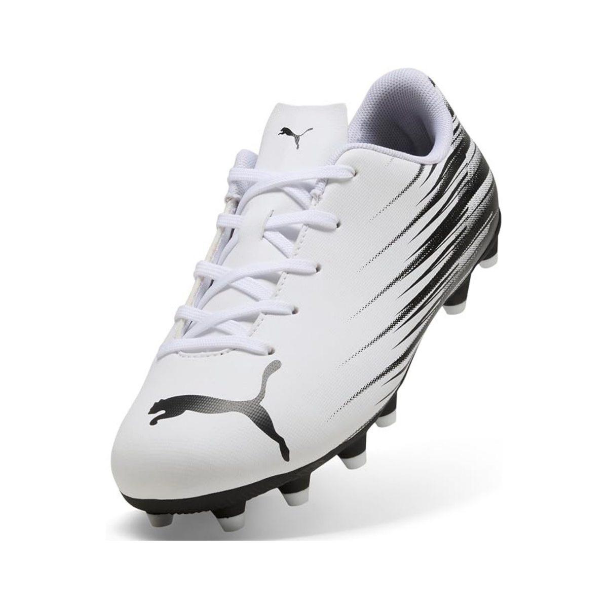 Tenis de Fútbol Puma ATTACANTO II FG/AG Blanco / Negro Niño