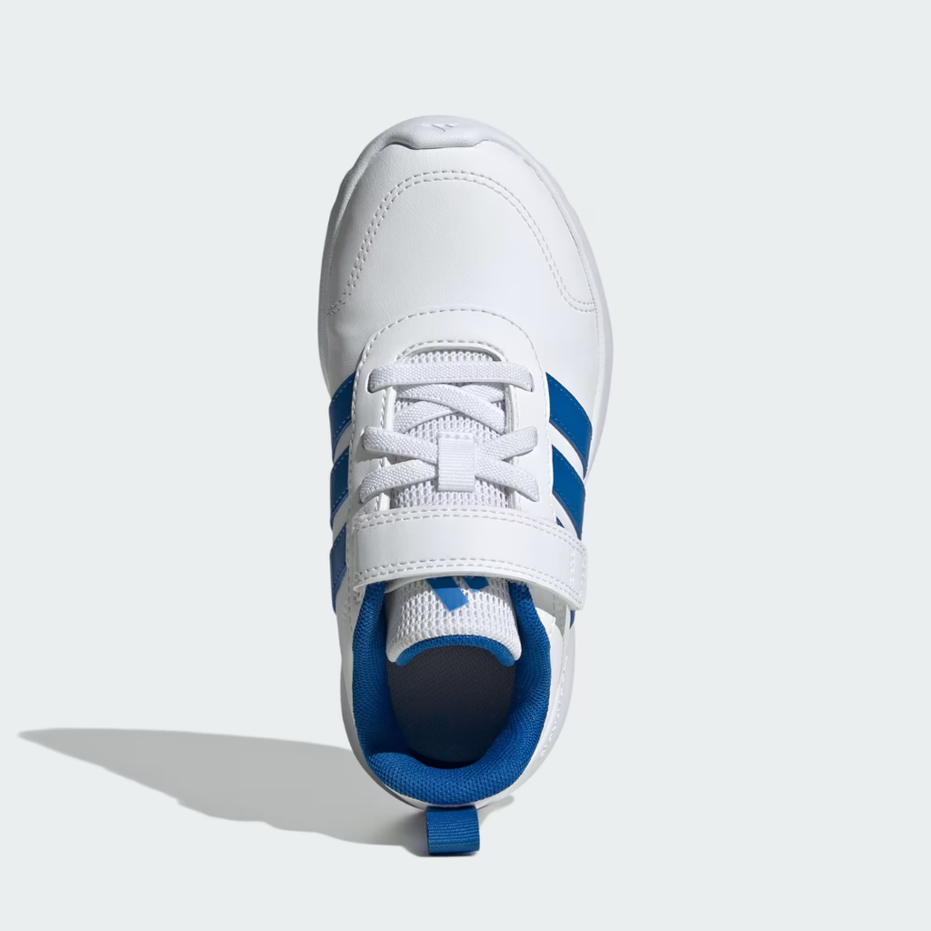 Tenis Adidas VL MOVE EL C ⎮ Blanco con azul