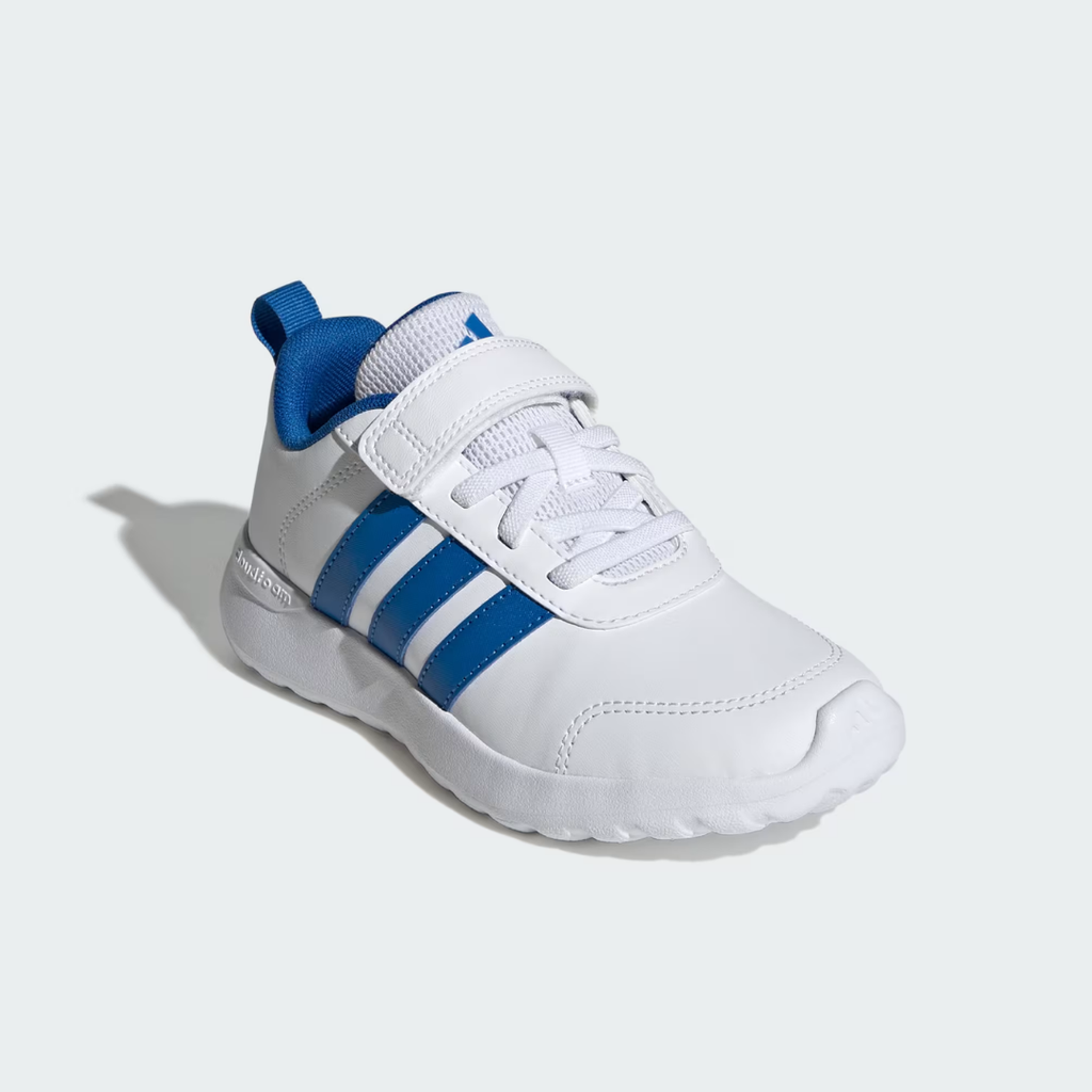 Tenis Adidas VL MOVE EL C ⎮ Blanco con azul