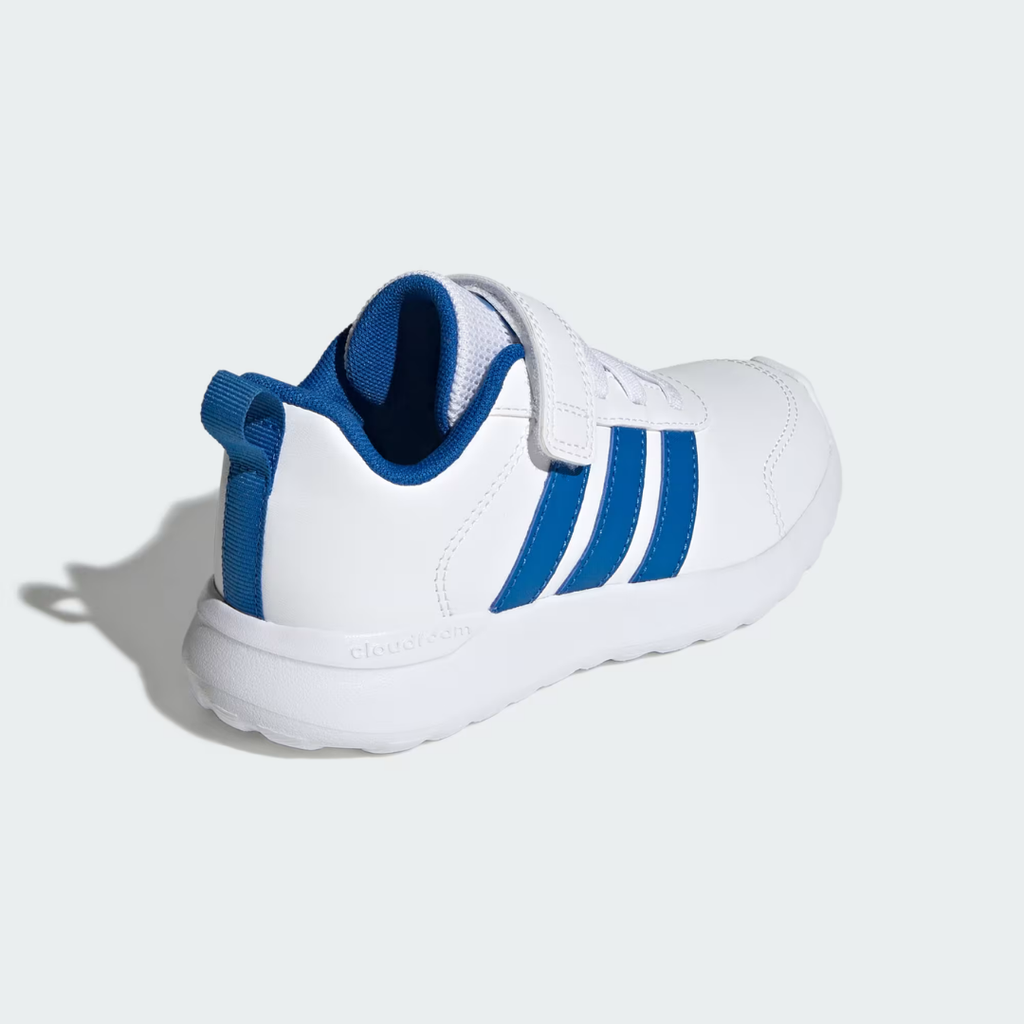 Tenis Adidas VL MOVE EL C ⎮ Blanco con azul