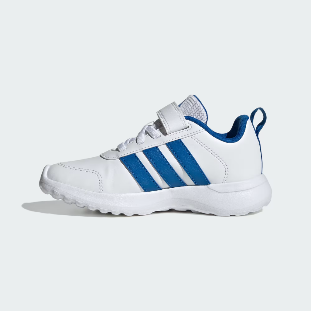 Tenis Adidas VL MOVE EL C ⎮ Blanco con azul