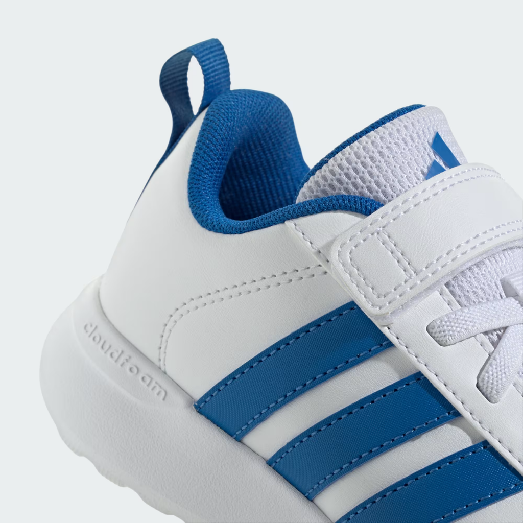 Tenis Adidas VL MOVE EL C ⎮ Blanco con azul