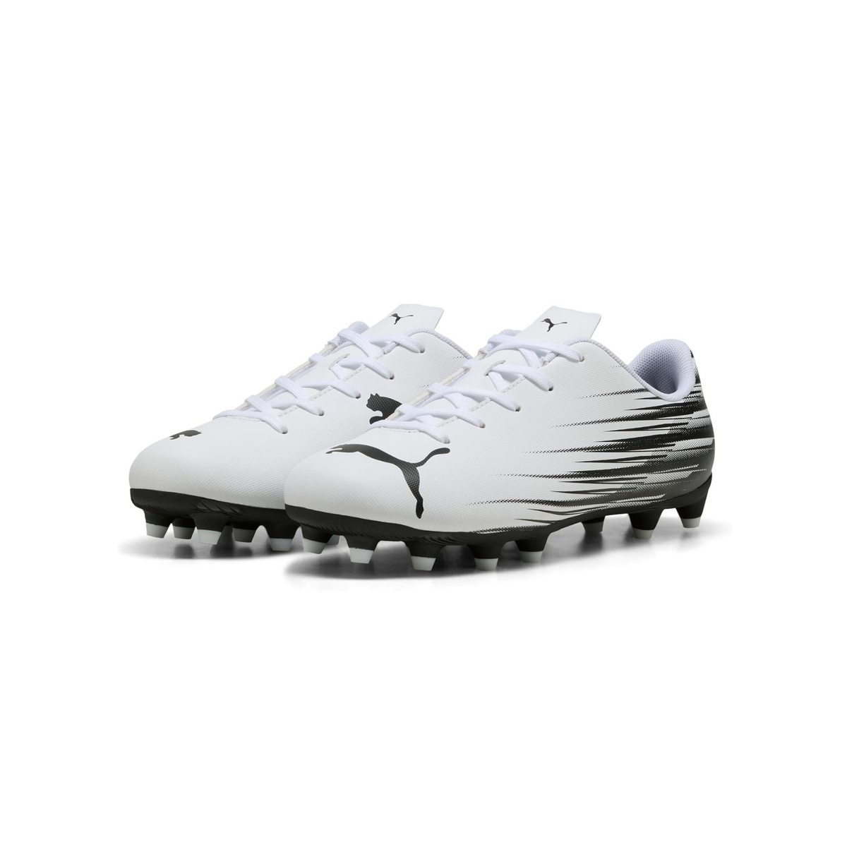 Tenis de Fútbol Puma ATTACANTO II FG/AG Blanco / Negro Niño