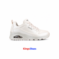 Tenis Skechers Street Uno Galactic Gal / Blanco Hueso Mujer
