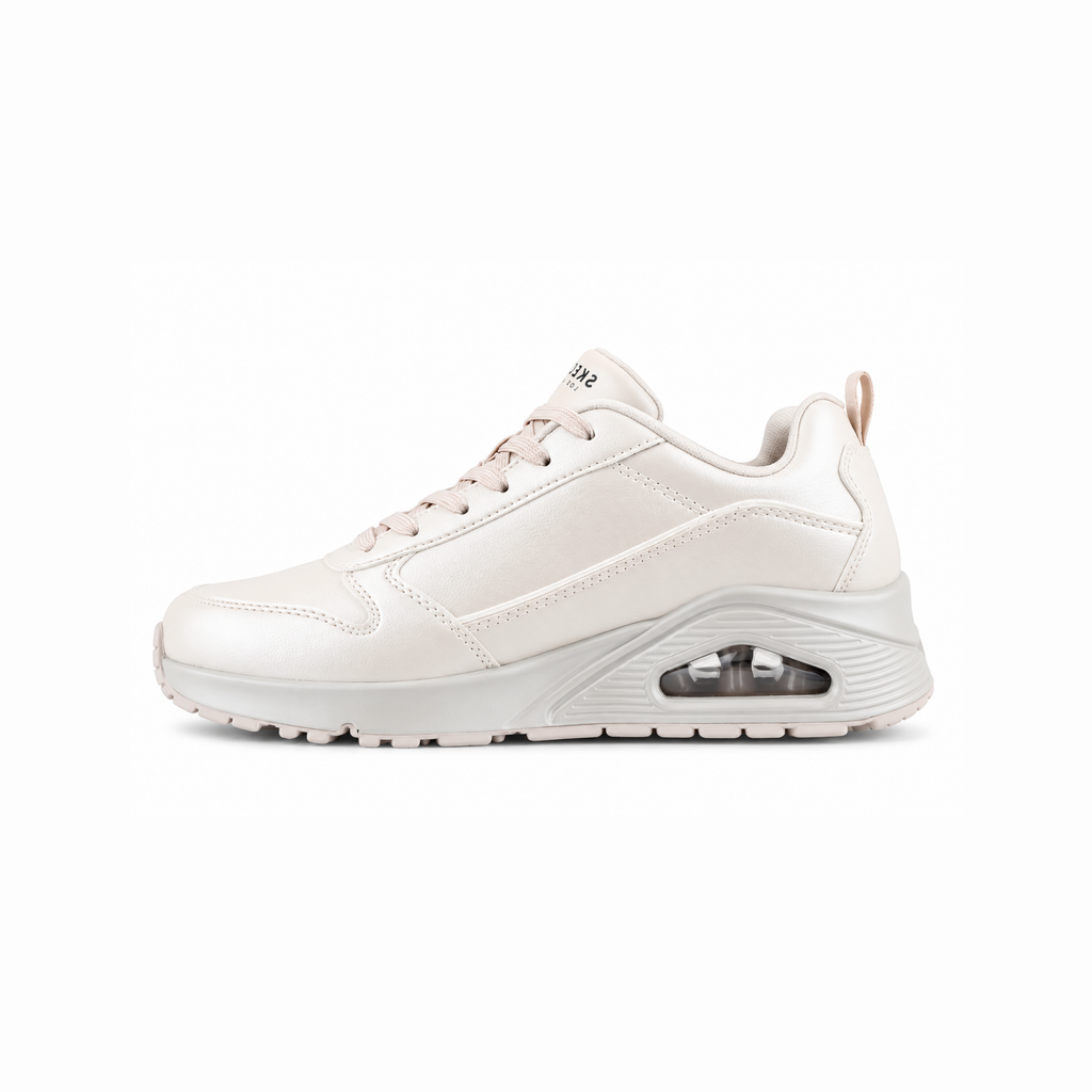 Tenis Skechers Street Uno Galactic Gal / Blanco Hueso Mujer