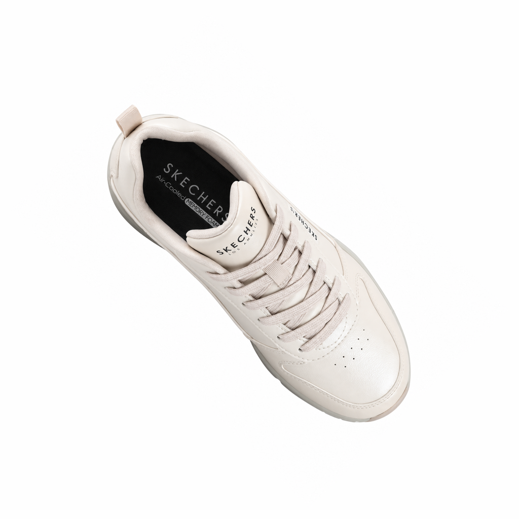 Tenis Skechers Street Uno Galactic Gal / Blanco Hueso Mujer