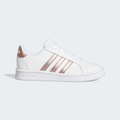 Tenis Adidas Grand Court ⎮ Blanco con cobre