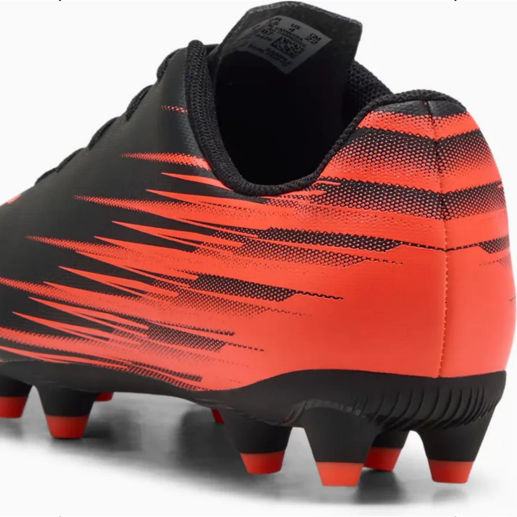 Tenis de Fútbol Puma ATTACANTO II TT Negro / Rojo Niño