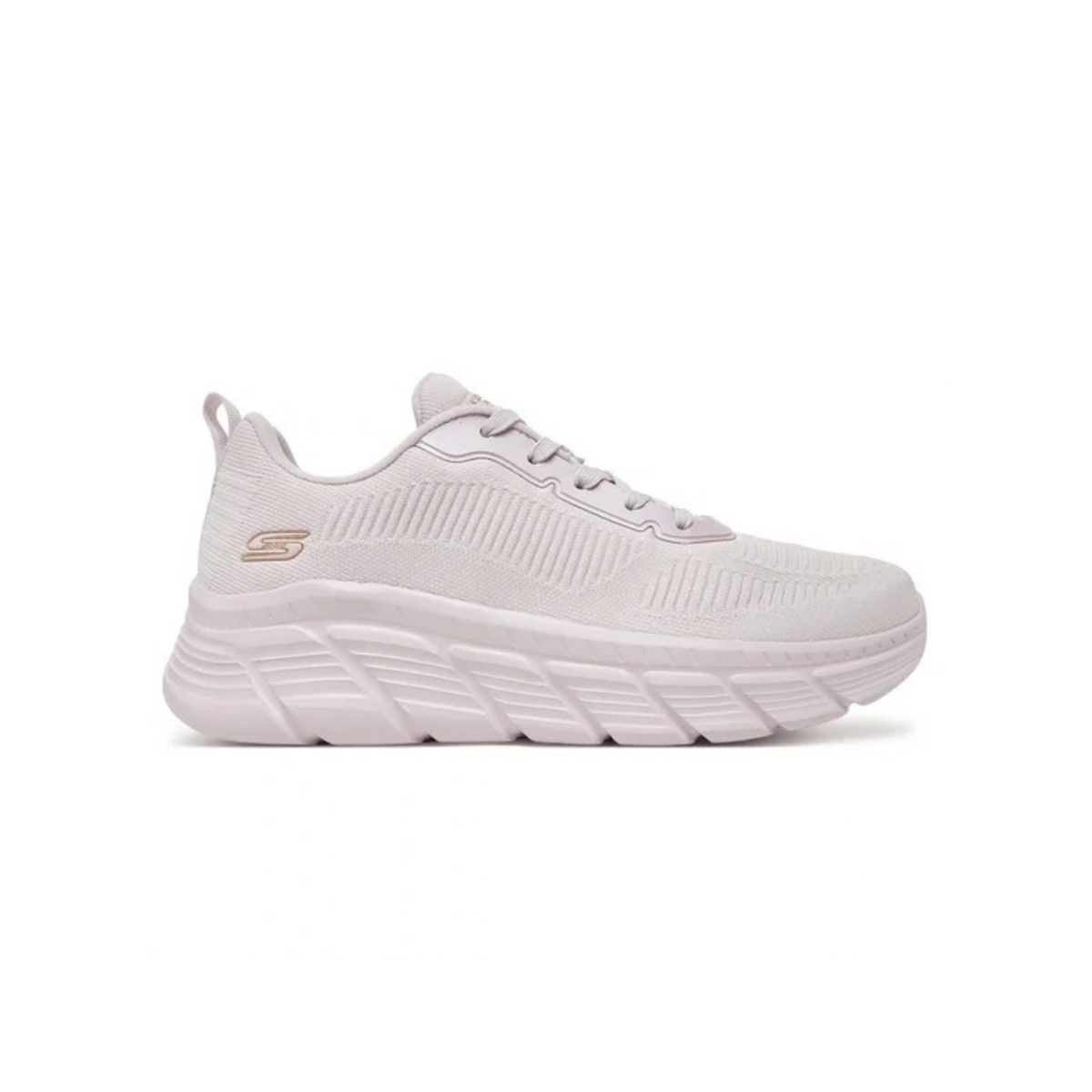 Tenis Skechers BOBS Sport B Flex Hi Flying / Hi Rosa Claro Mujer