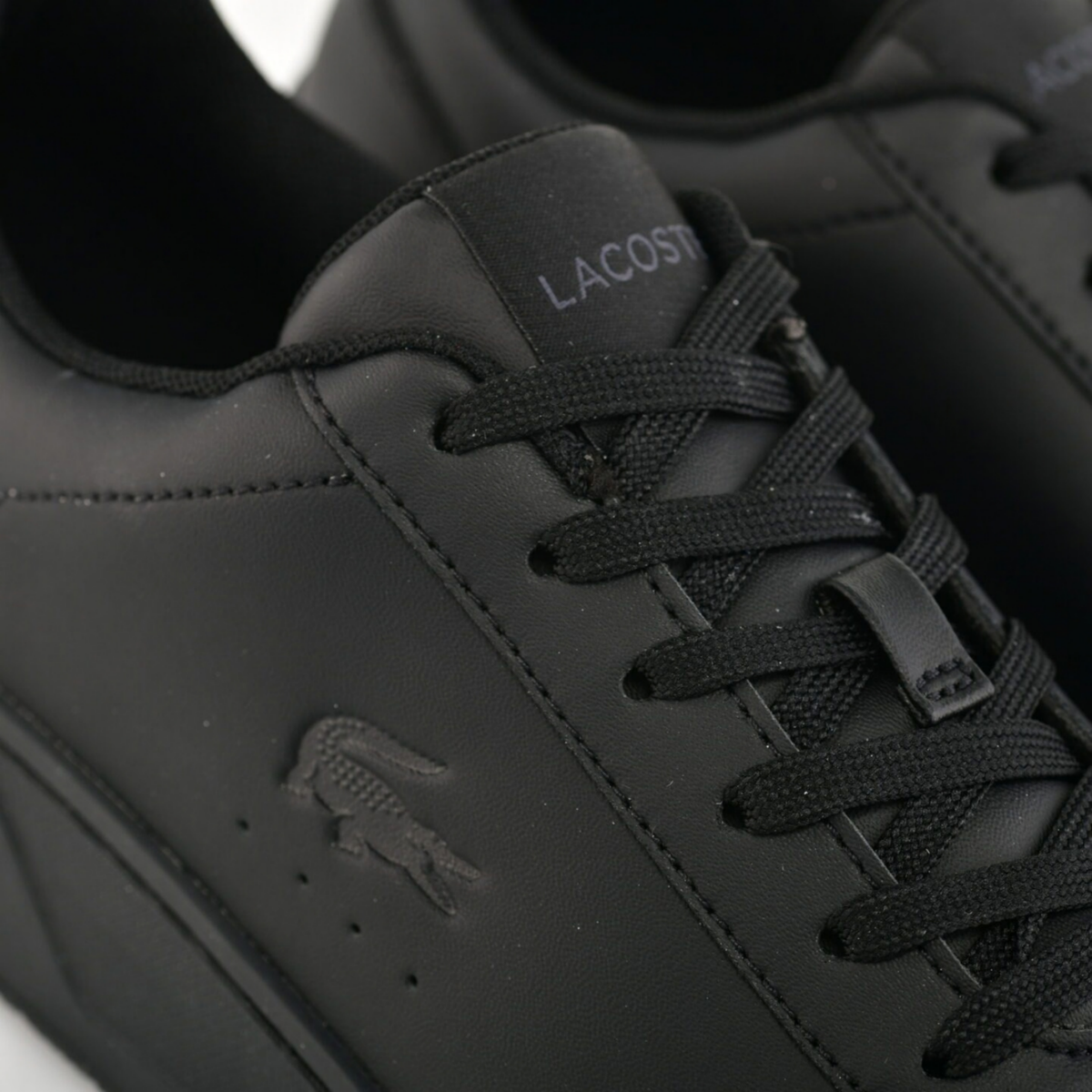 Tenis Lacoste Court Pro Negro / Negro Hombre
