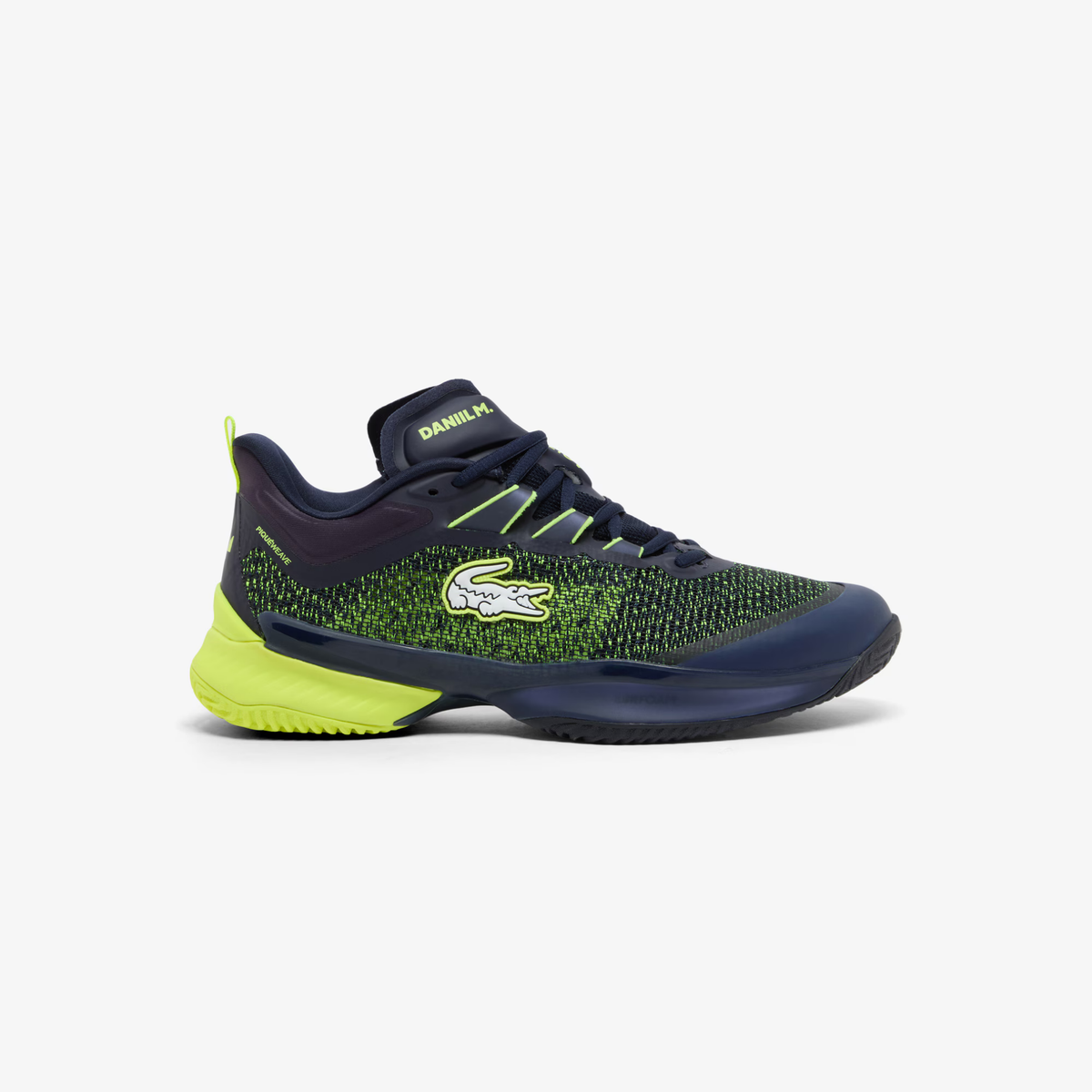 Tenis Lacoste AG-LT23 Ultra x Daniil Medvedev Navy-Yellow / Hombre