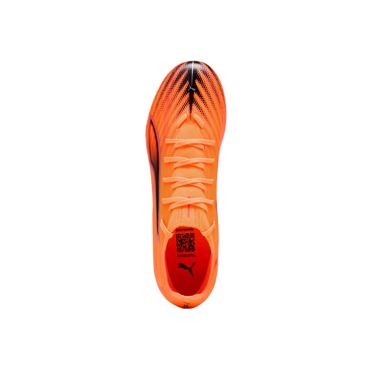 Tenis de Fútbol Puma ULTRA 6 MATCH FG/AG Naranja / Negro Hombre