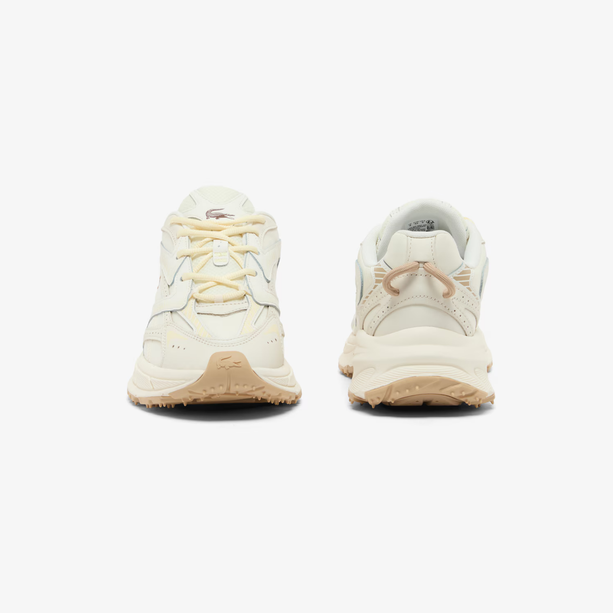 Tenis Lacoste L003 Neo Shot Off White / Light Brown Hombre