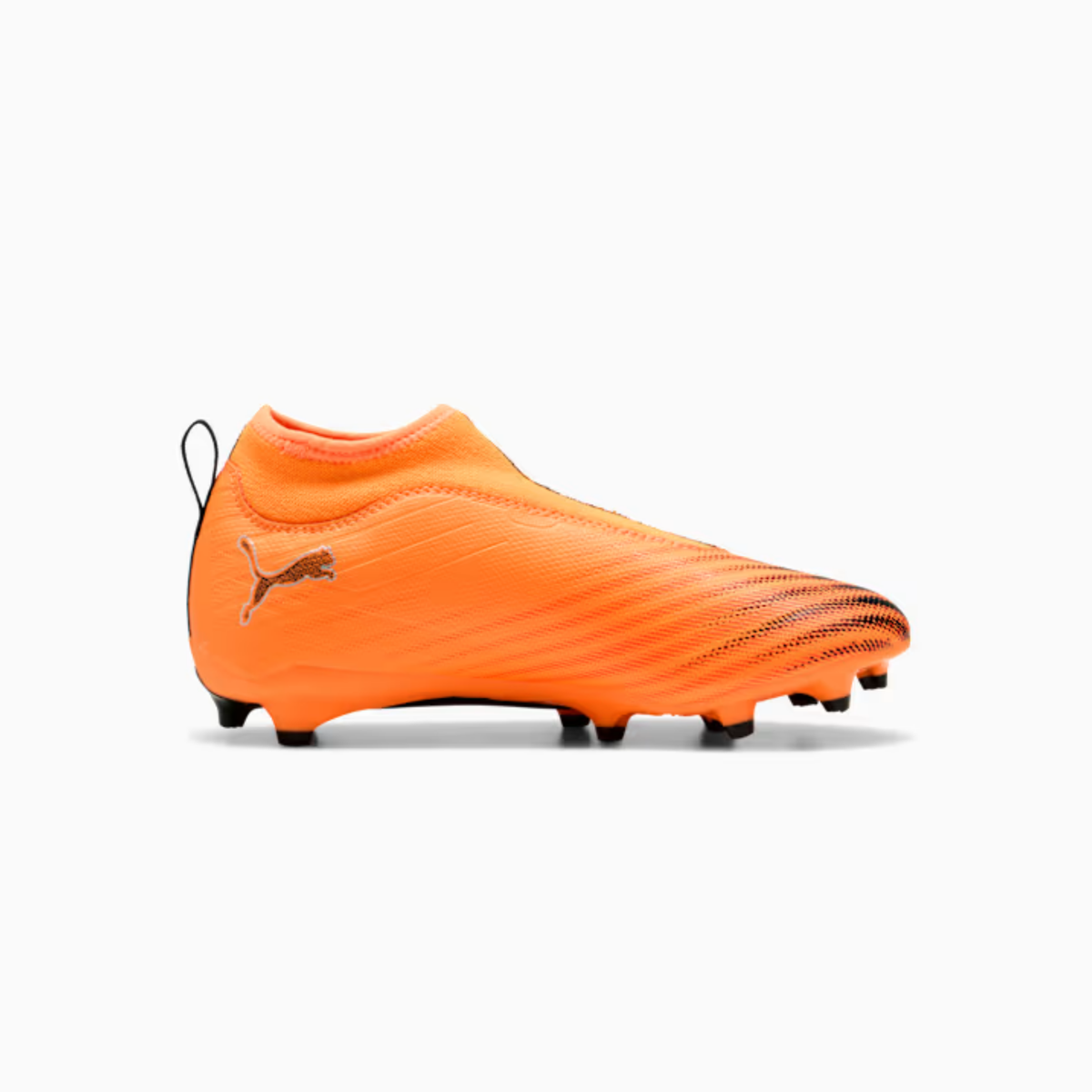 Tenis de Fútbol Puma ULTRA 6 MATCH+ LL FG/AG Naranja Niño