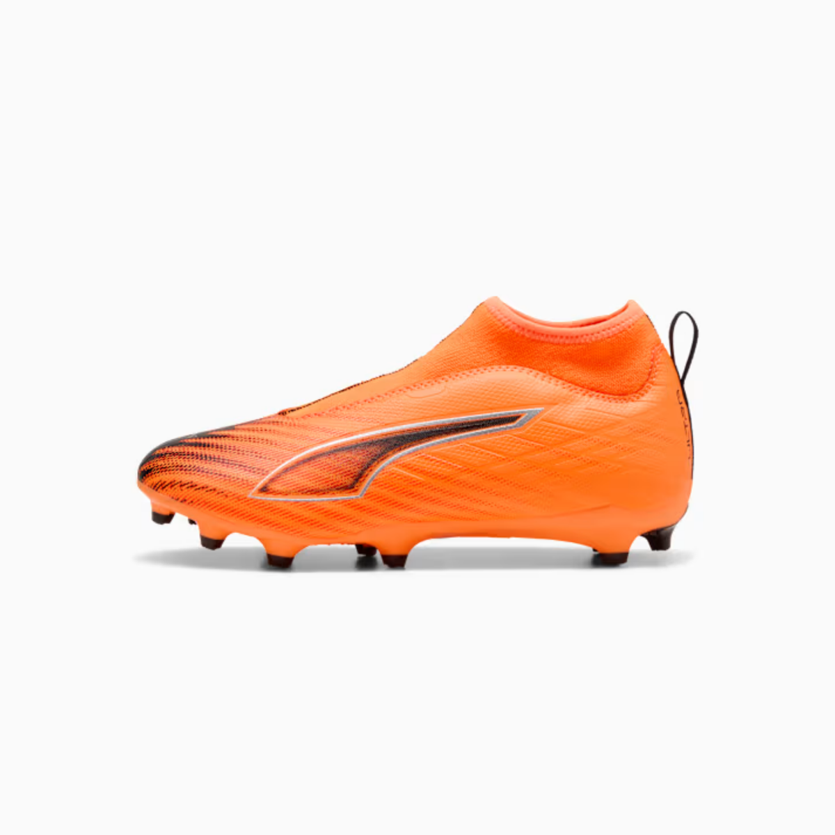 Tenis de Fútbol Puma ULTRA 6 MATCH+ LL FG/AG Naranja Niño