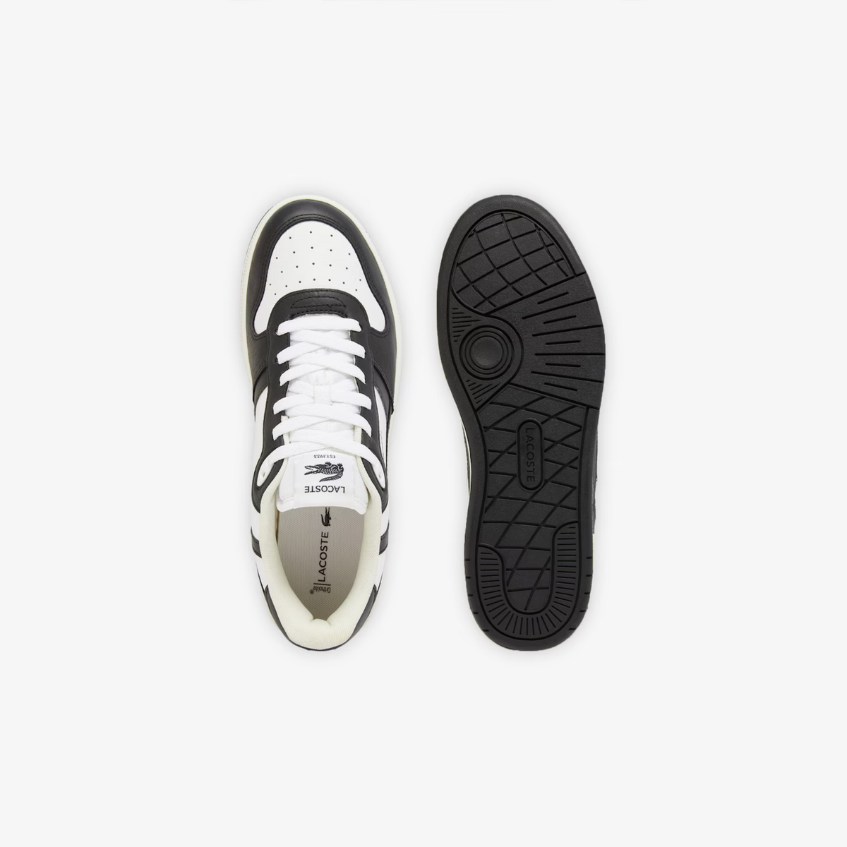 Tenis Lacoste T-Clip Set Blanco / Negro Hombre