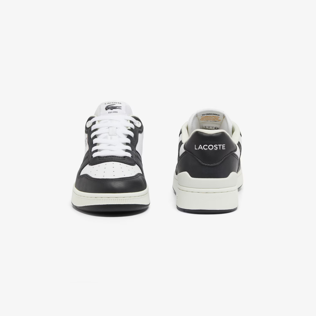 Tenis Lacoste T-Clip Set Blanco / Negro Hombre