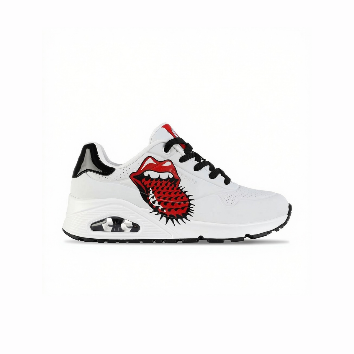 Tenis Skechers x The Rolling Stones Uno Single / Blanco