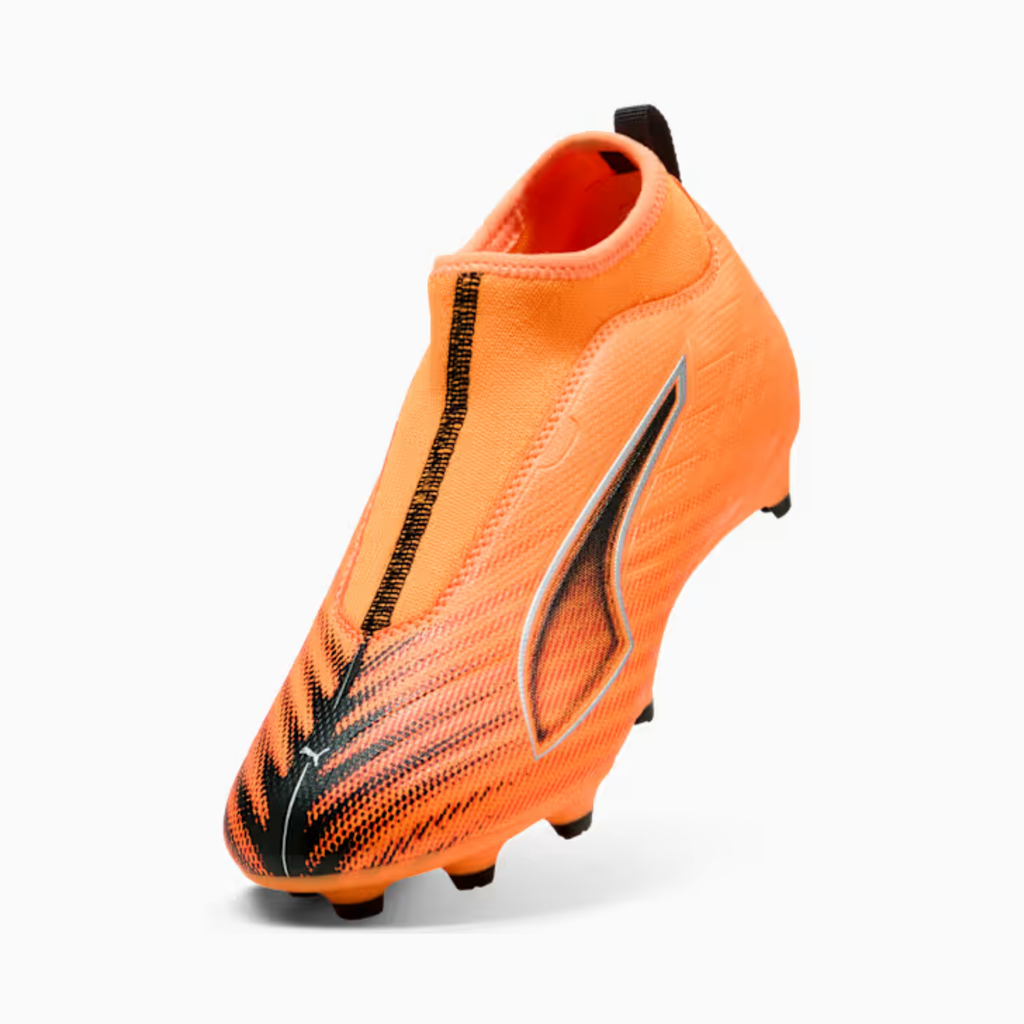 Tenis de Fútbol Puma ULTRA 6 MATCH+ LL FG/AG Naranja Niño