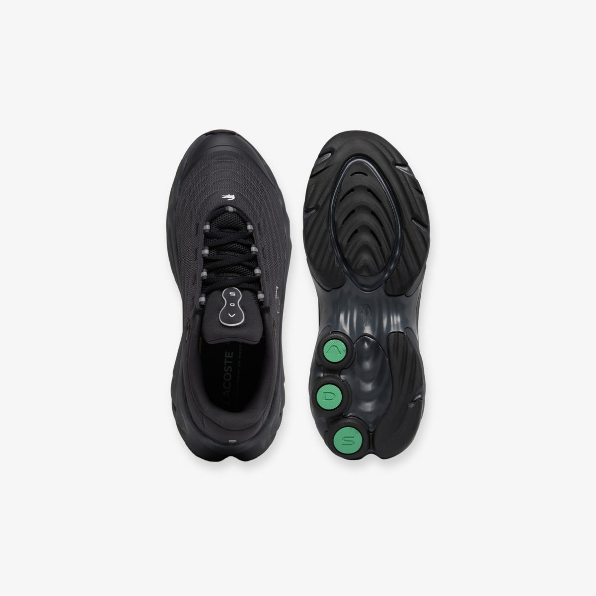 Tenis Lacoste Spinor Gris Oscuro