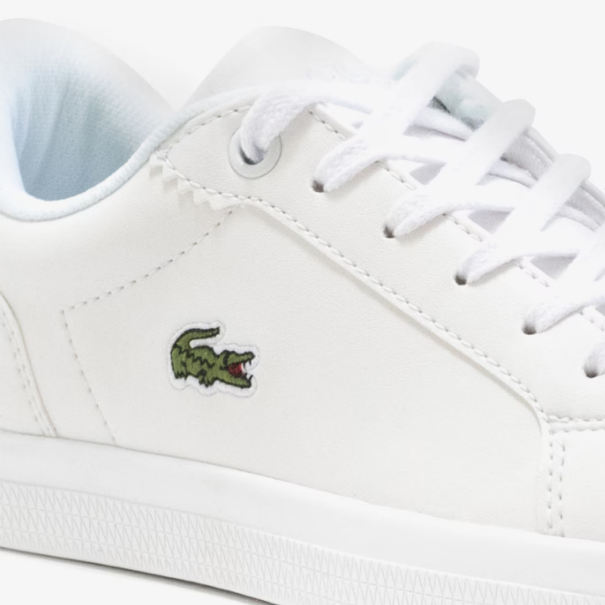Tenis Lacoste Lerond Blanco /  Niño