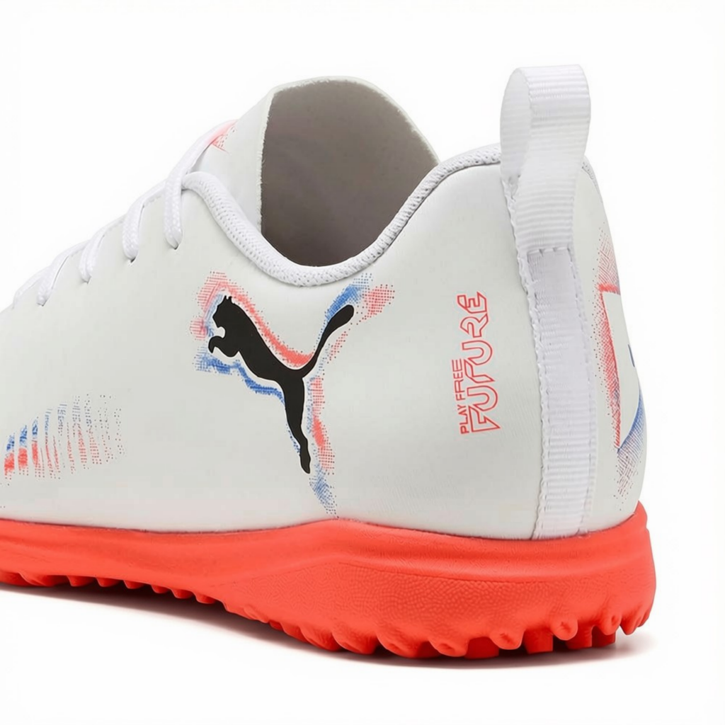 Tenis de Fútbol Puma FUTURE 8 PLAY IT Blanco / Azul / Naranja Hombre