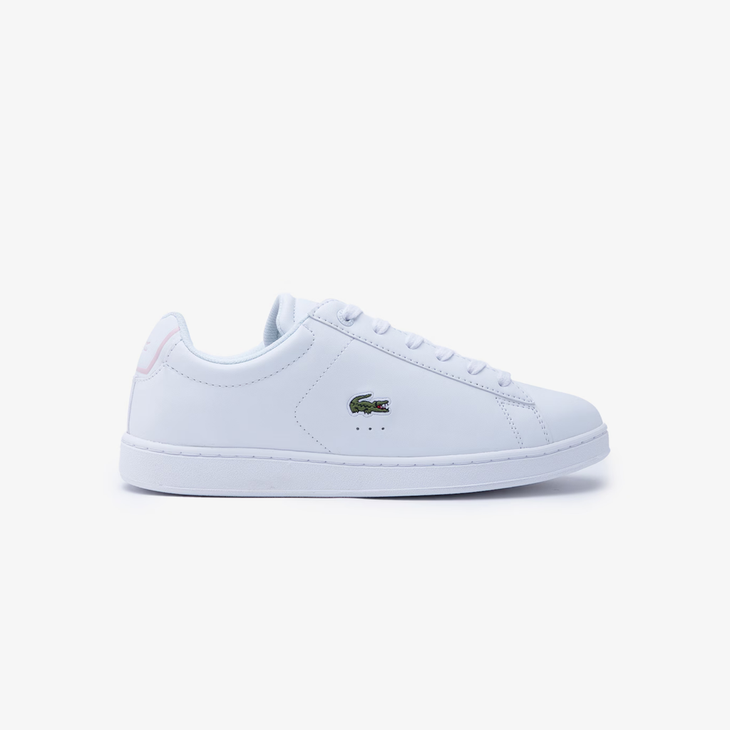 Tenis Lacoste Carnaby Blanco / Rosa Claro Niño