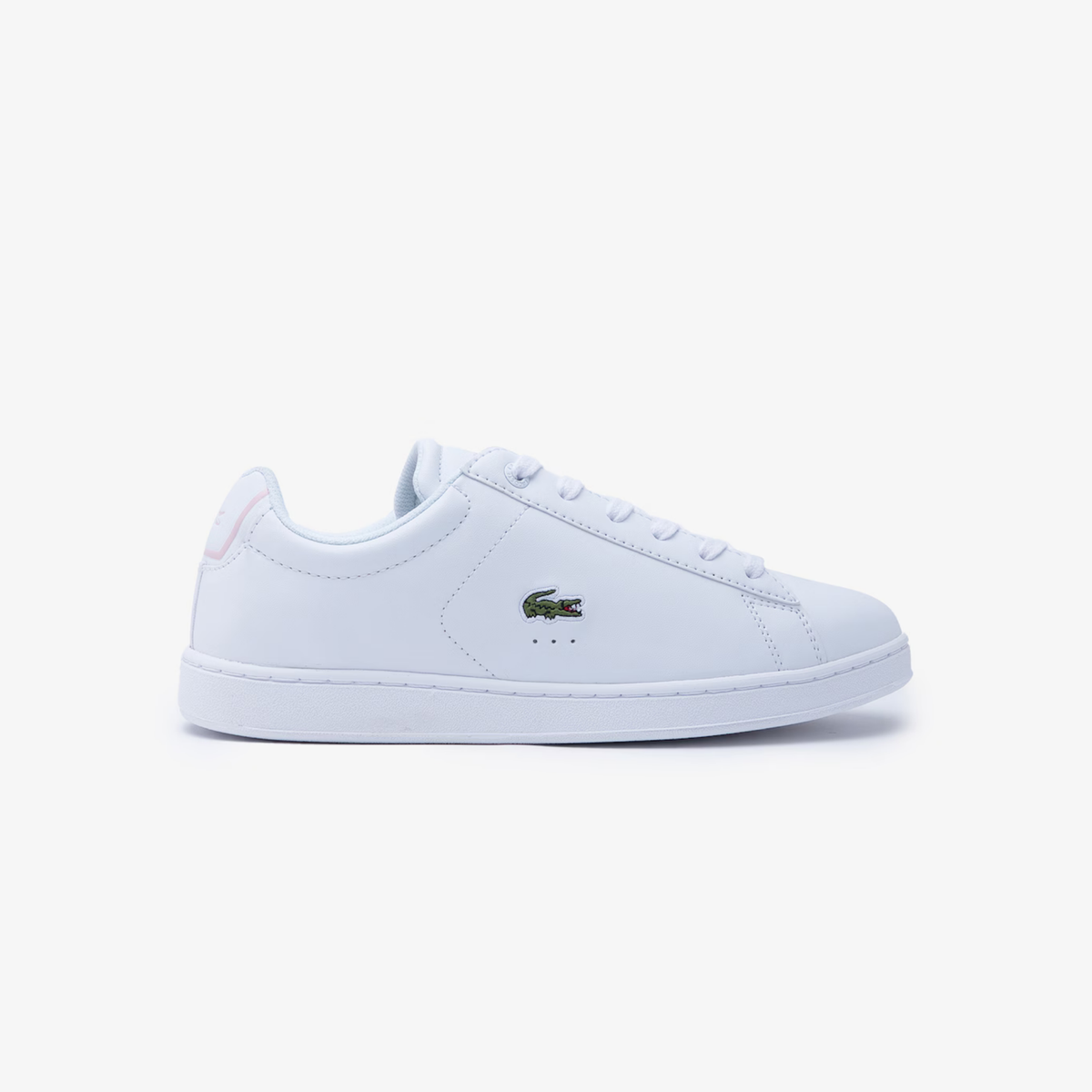 Tenis Lacoste Carnaby Blanco / Rosa Claro Niño