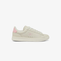 Tenis Lacoste Carnaby Set Blanco Hueso / Rosa Claro Mujer