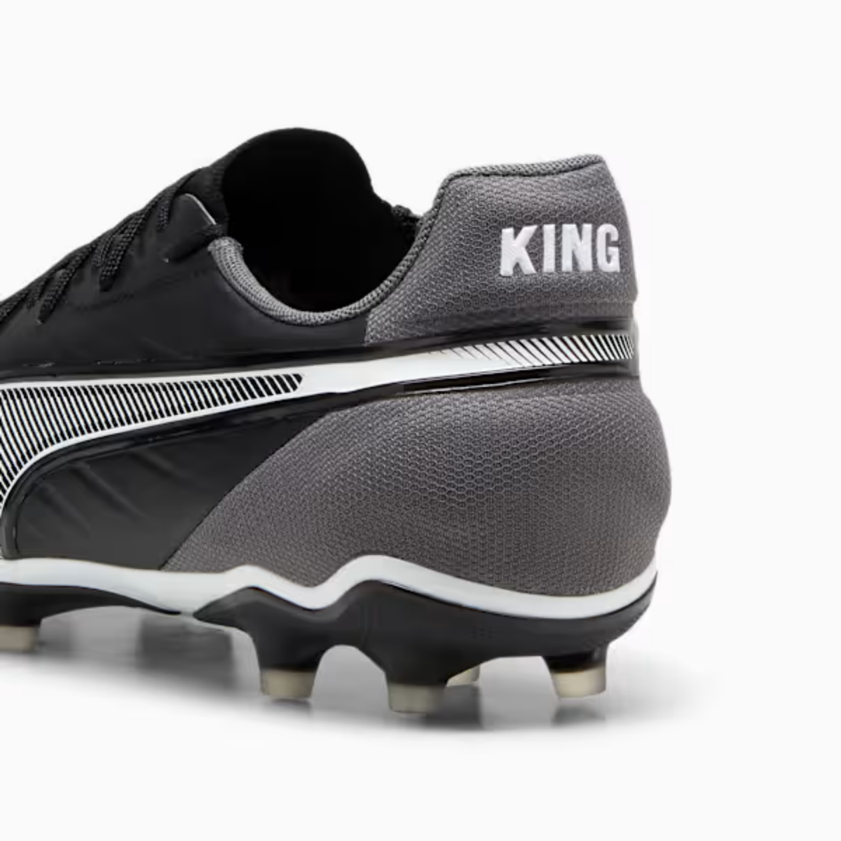 Tenis de Fútbol Puma KING MATCH FG/AG Negro