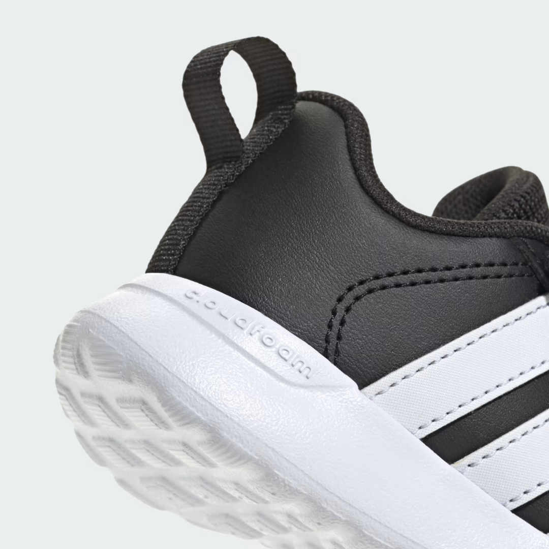 Tenis Adidas VL Move para Bebé ⎮ Negro con blanco