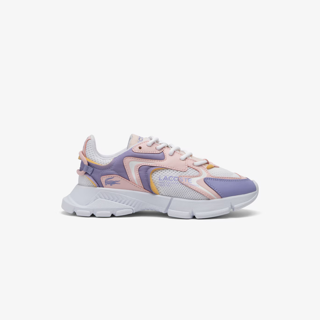 Tenis Lacoste L003 Neo Rosa Claro / Blanco Niño