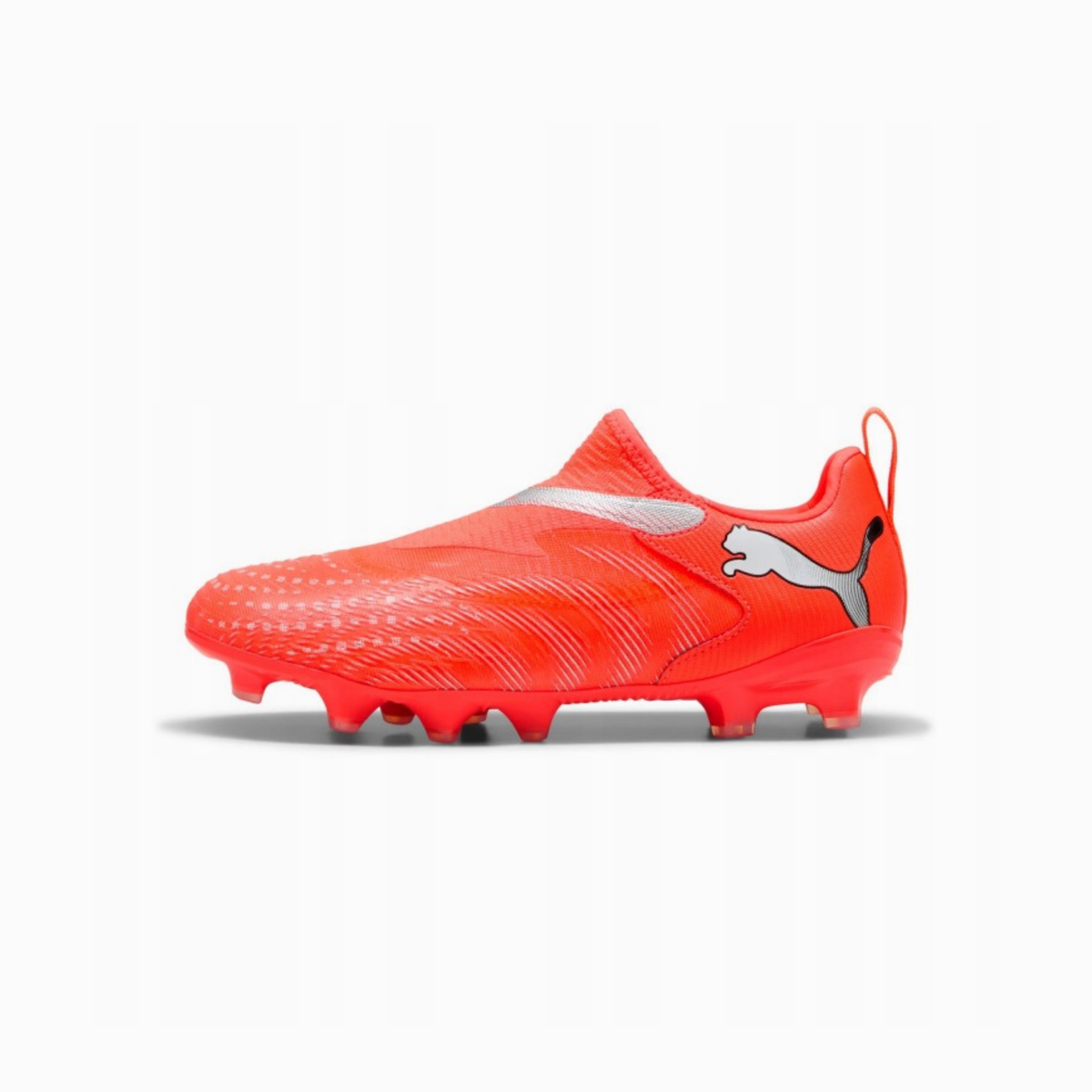 Tenis de Fútbol Puma FUTURE 9 MATCH LL FG/AG Rojo / Blanco / Negro Niño