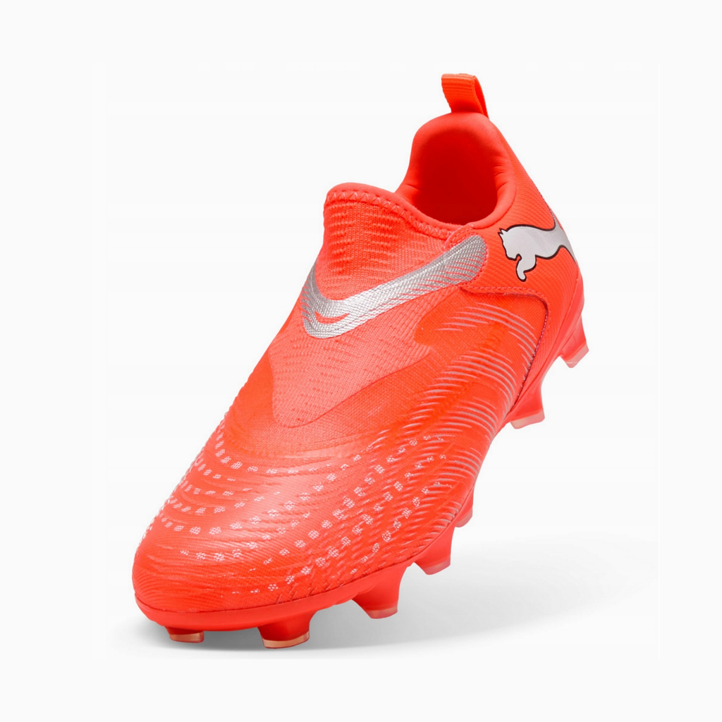 Tenis de Fútbol Puma FUTURE 9 MATCH LL FG/AG Rojo / Blanco / Negro Niño