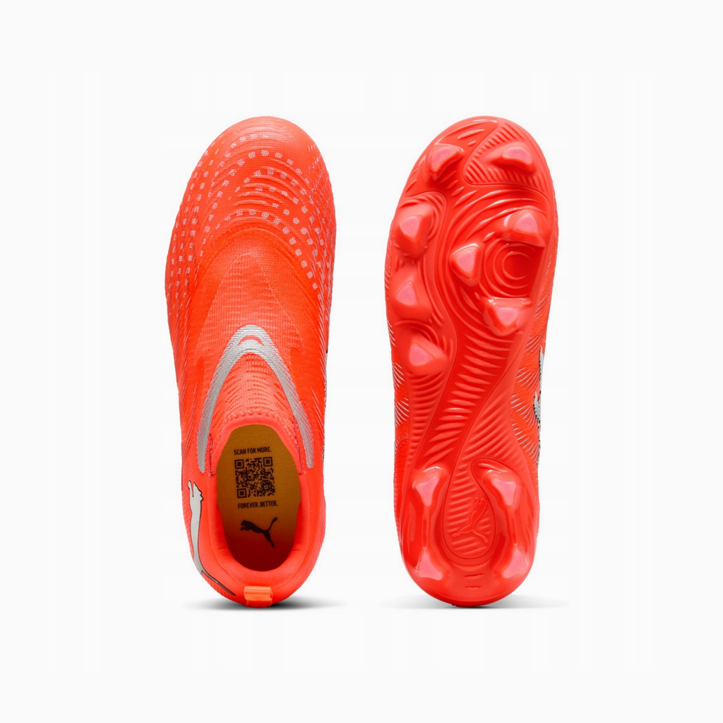 Tenis de Fútbol Puma FUTURE 9 MATCH LL FG/AG Rojo / Blanco / Negro Niño