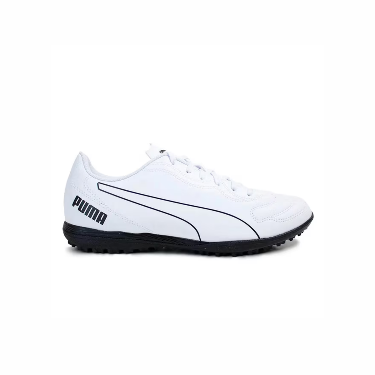 Tenis de Fútbol Puma CLASSICO TT Blanco / Negro Niño