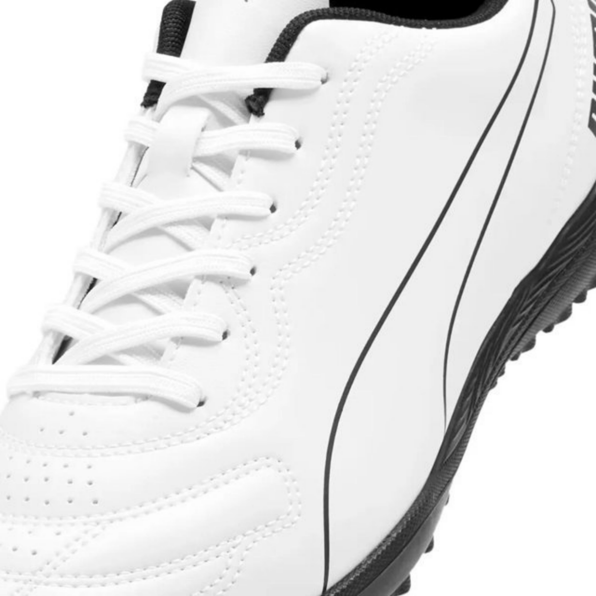 Tenis de Fútbol Puma CLASSICO TT Blanco / Negro Niño