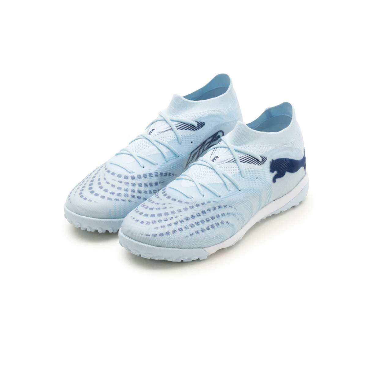 Tenis de Fútbol Puma FUTURE 9 MATCH FG/AG Azul Hielo / Azul Niño